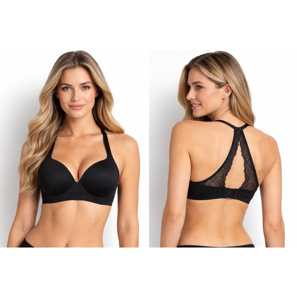 Soma 32DD Enbliss‎ Luxe Wireless J Hook Black Bra - Picture 5 of 5